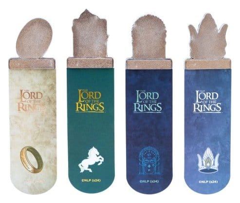El Señor de los Anillos Marcapáginas Set de 4