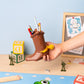 Disney Pixar Toy Story Portalápices con set de papelería Bota de Woody 16 cm