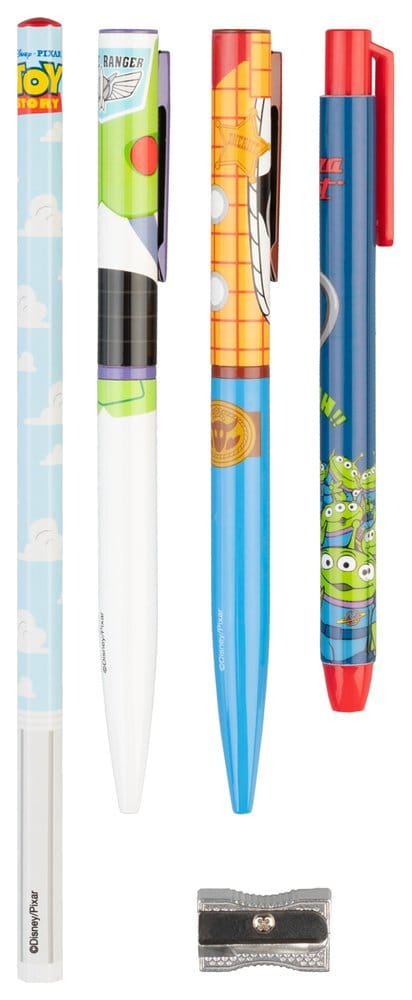 Disney Pixar Toy Story Portalápices con set de papelería Bota de Woody 16 cm
