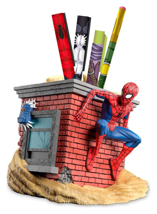 Spider-Man Portalápices con Set de Papelería