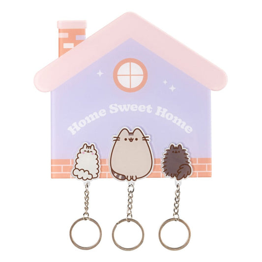 Pusheen Tablero para llaves incl. 3 llaveros