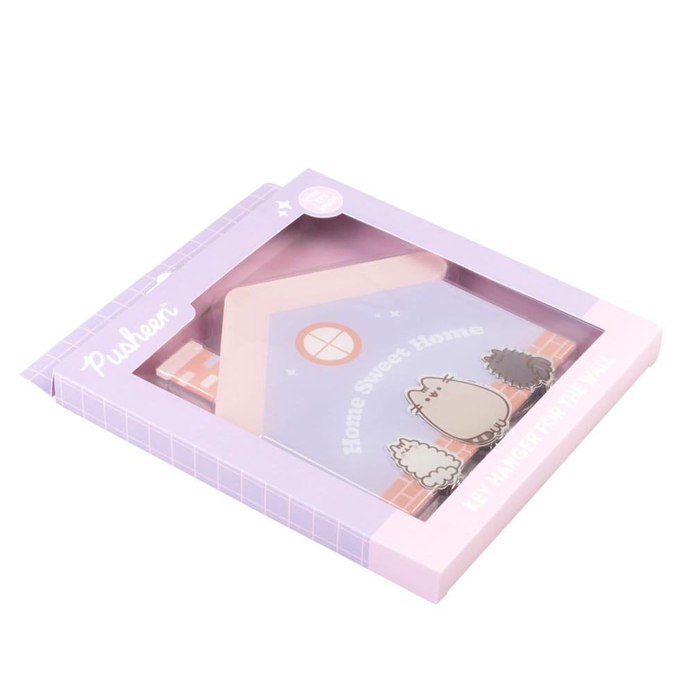 Pusheen Tablero para llaves incl. 3 llaveros