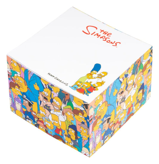 Los Simpson Bloc de Notas 8 x 8 cm