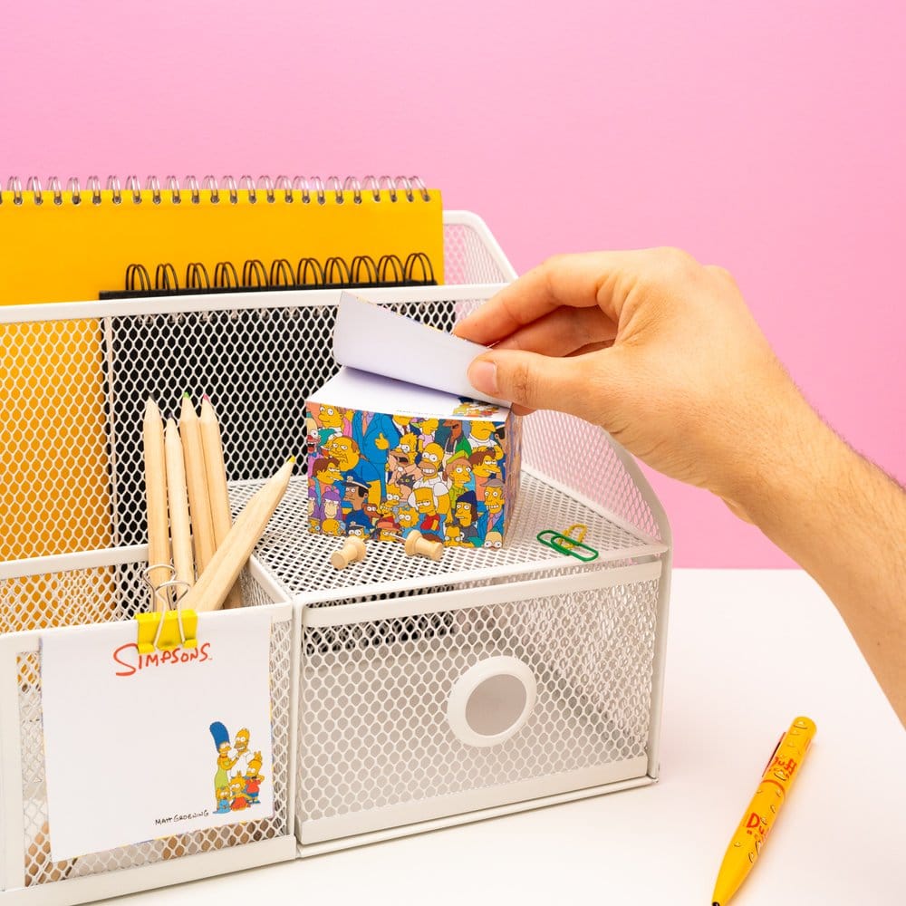 Los Simpson Bloc de Notas 8 x 8 cm