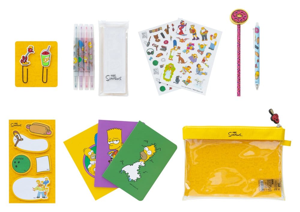 Los Simpson Set de Papelería