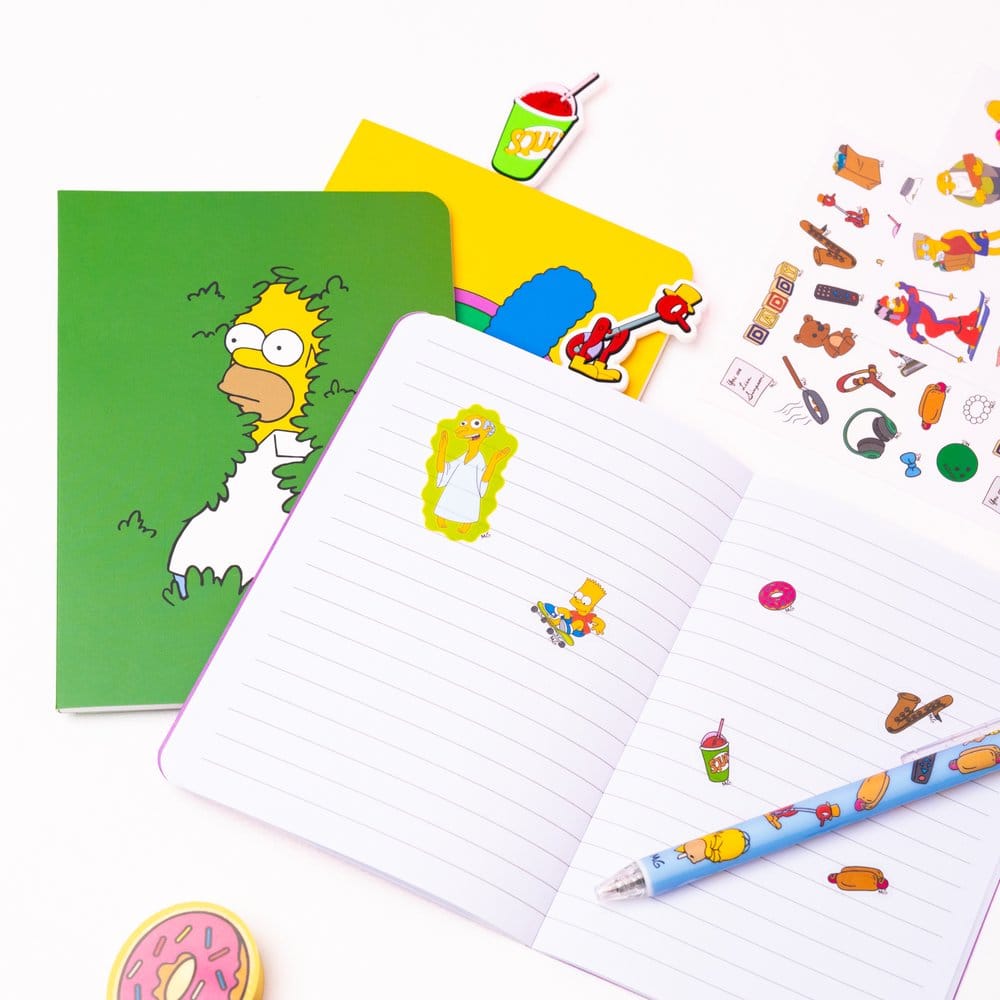 Los Simpson Set de Papelería