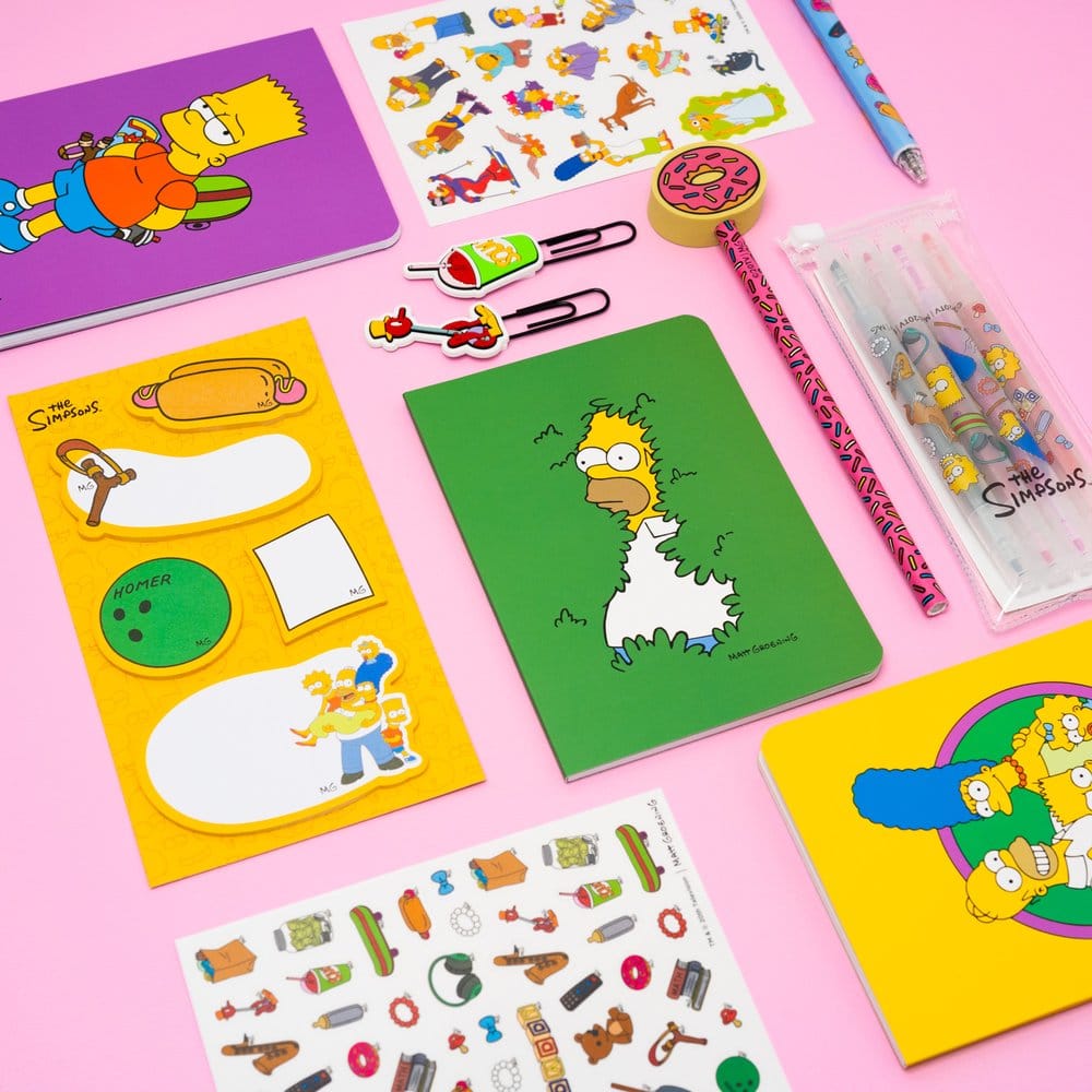 Los Simpson Set de Papelería