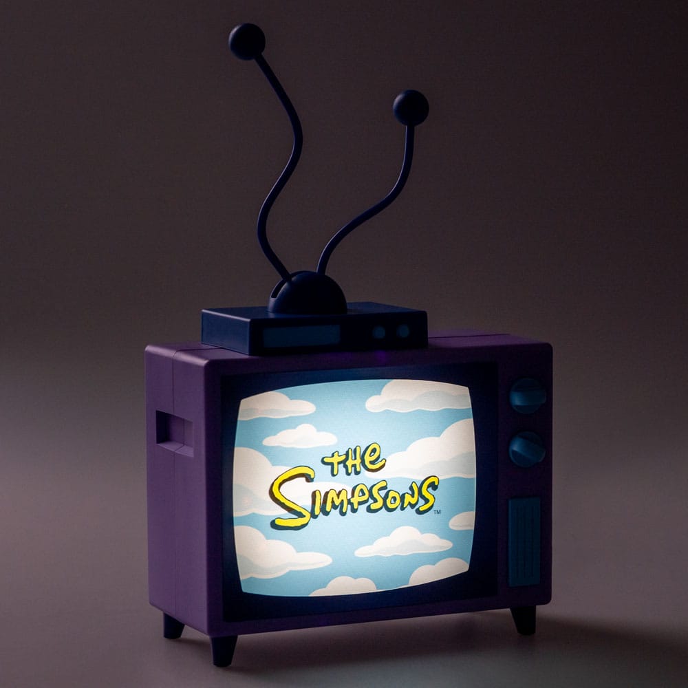 Los Simpson Lámpara con USB-C TV