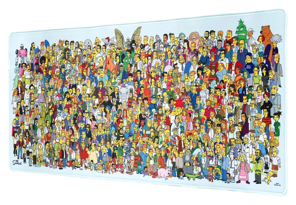 Los Simpson Alfombrilla Gaming XL 80 x 35 cm