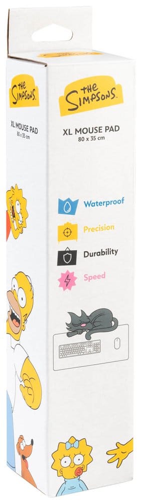 Los Simpson Alfombrilla Gaming XL 80 x 35 cm