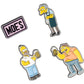Los Simpson Pins Set de 4 Moe's Tavern