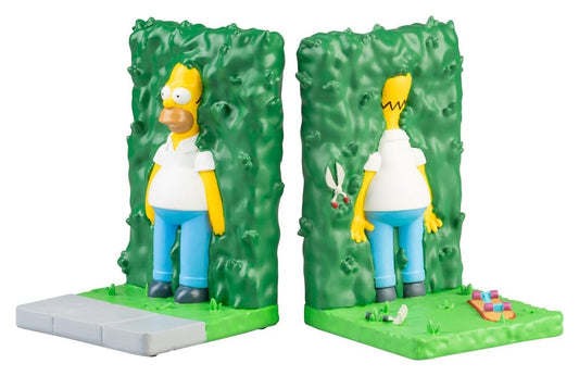 Los Simpson Sujetalibros Homer en el Arbusto 17 cm