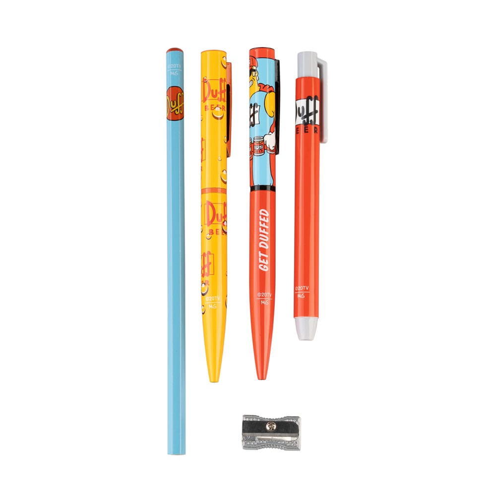 Los Simpson Portabolígrafos incl. Kit de Papelería