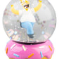 Los Simpson Bola de Nieve Homer Simpson Donut 10 cm