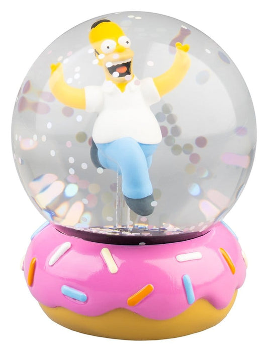 Los Simpson Bola de Nieve Homer Simpson Donut 10 cm