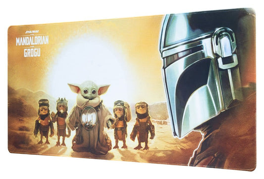 Star Wars: The Mandalorian y Grogu Alfombrilla de Ratón XL 80 x 35 cm