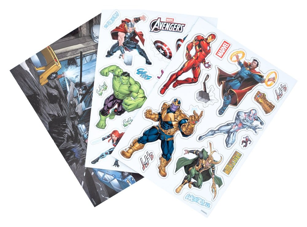Marvel Set de Imanes Troquelados Avengers