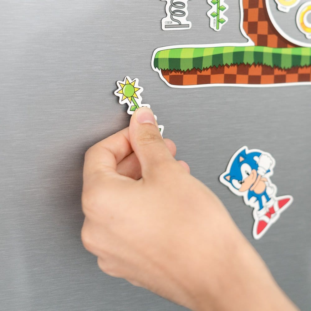 Sonic Set de Imanes Troquelados