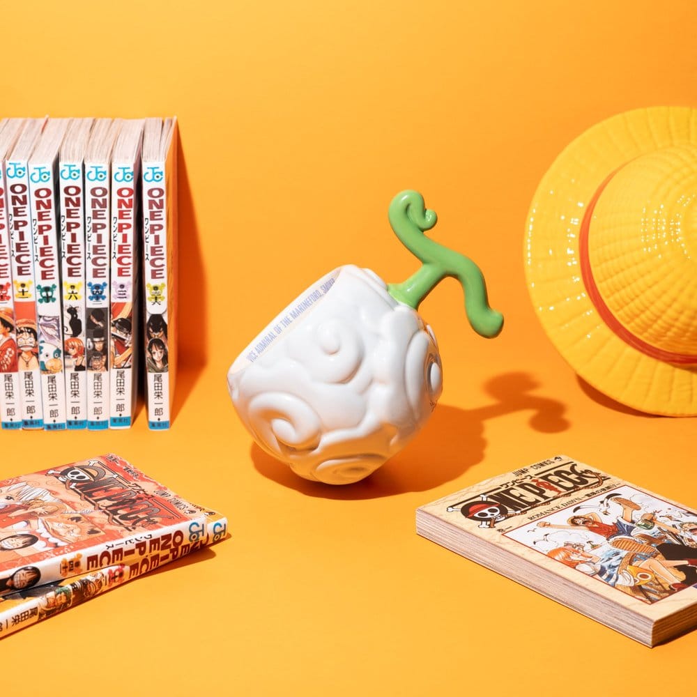 One Piece Netflix Taza 3D Fruta Moku Moku no Mi 600 ml