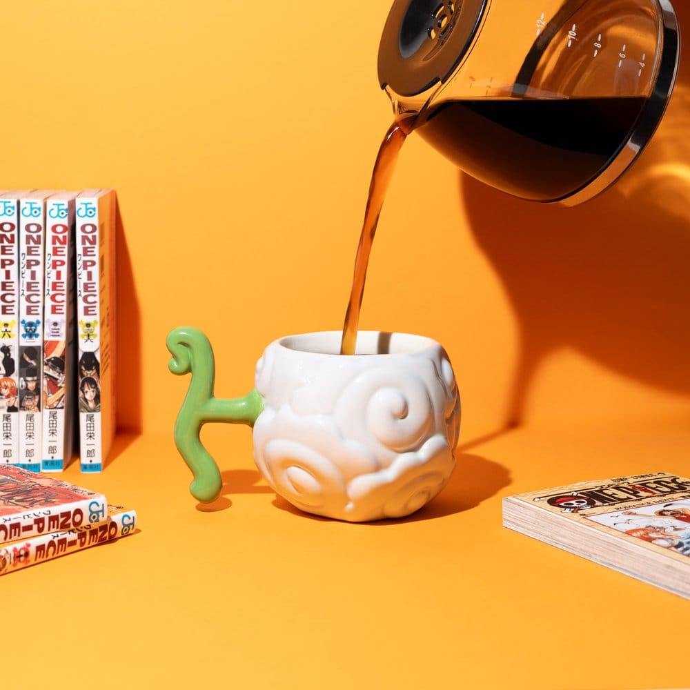 One Piece Netflix Taza 3D Fruta Moku Moku no Mi 600 ml