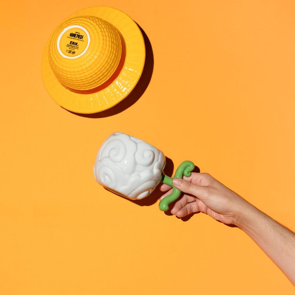 One Piece Netflix Taza 3D Fruta Moku Moku no Mi 600 ml