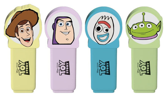 Toy Story Subrayadores con Toppers Set de 4