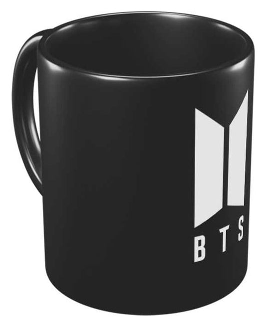BTS Taza Blanca con Logo 350 ml