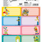Los Simpson Etiquetas Autoadhesivas (10)