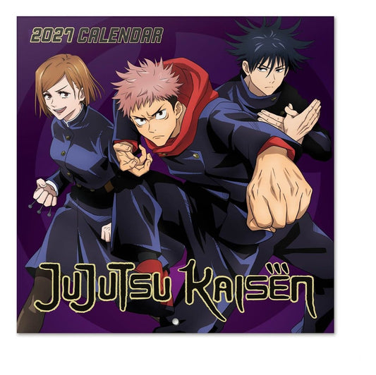 Jujutsu Kaisen Calendario de pared 2027 30x30 cm