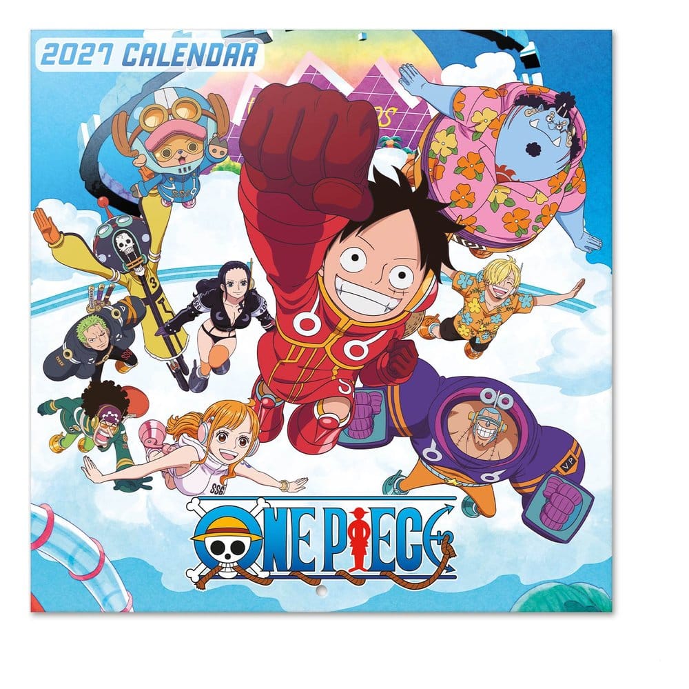 One Piece Calendario de pared 2027 30 x 30 cm