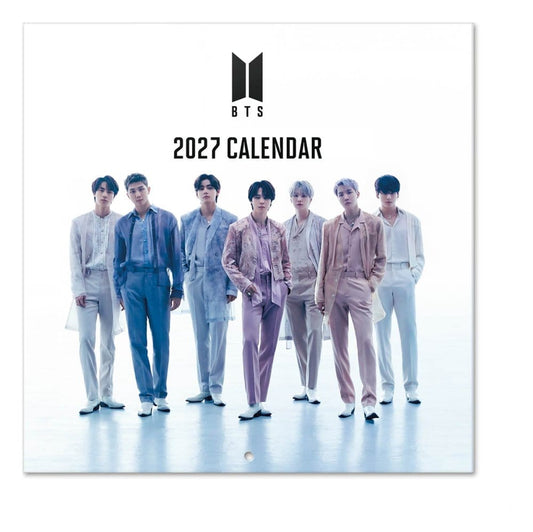 BTS Calendario de pared 2027 30 x 30 cm