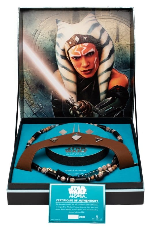 Star Wars: Ahsoka Tano Diadema y Cuentas de Cinturón Réplica