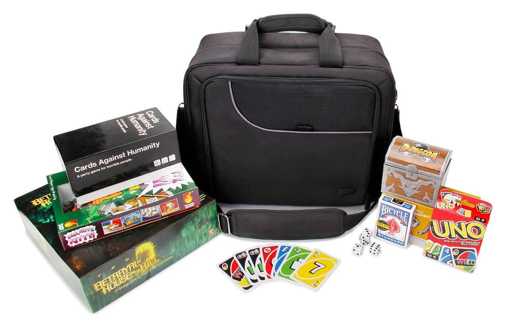 Enhance USA Gear Juego de Mesa Bolso de hombro Negro