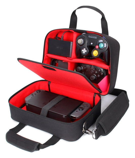 Enhance USA Gear S14 Console Gaming Bolsa Nintendo Switch Rojo
