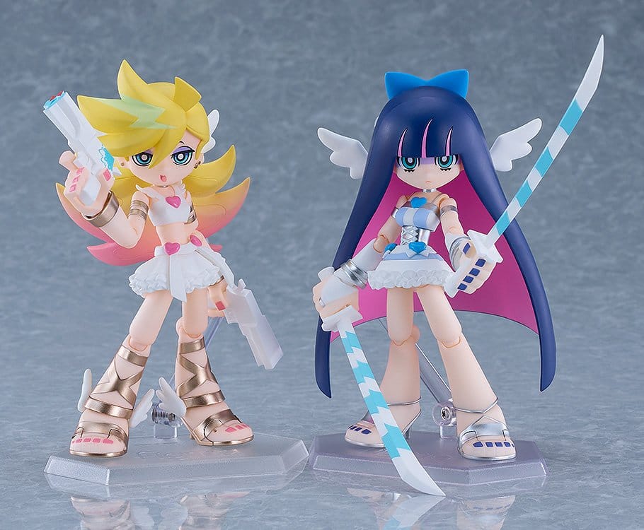 New Panty & Stocking with Garterbelt Figma pack de 2 Figuras Panty & Stocking: Angel ver. 12 cm