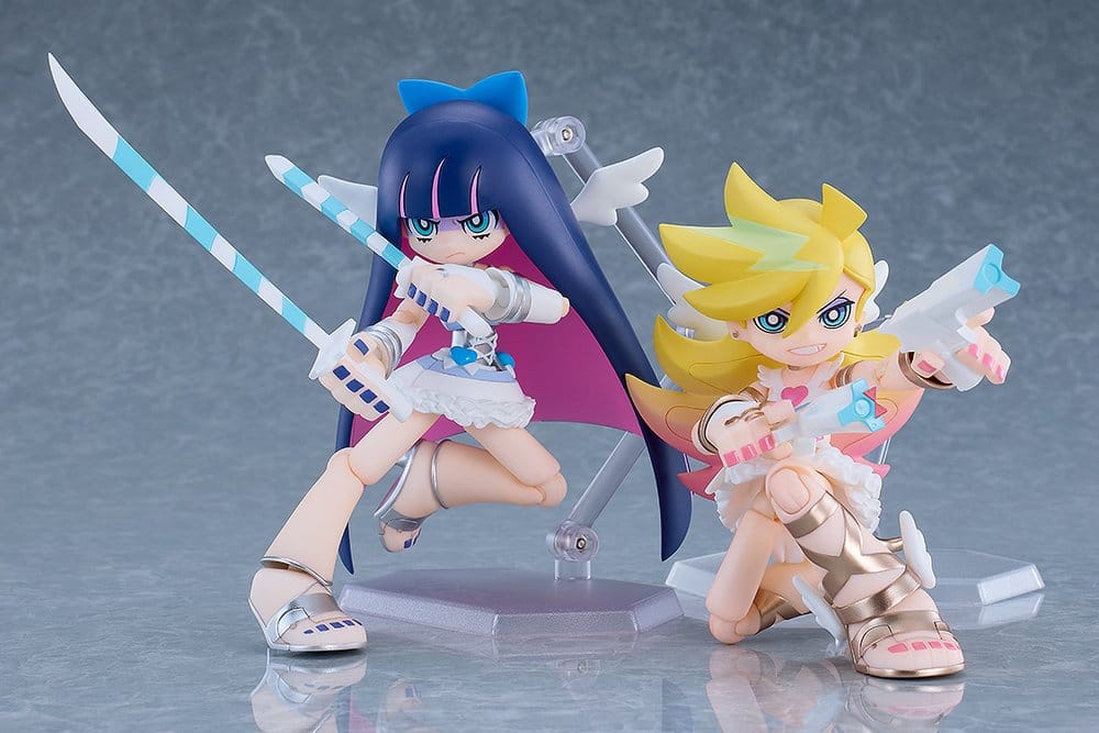 New Panty & Stocking with Garterbelt Figma pack de 2 Figuras Panty & Stocking: Angel ver. 12 cm
