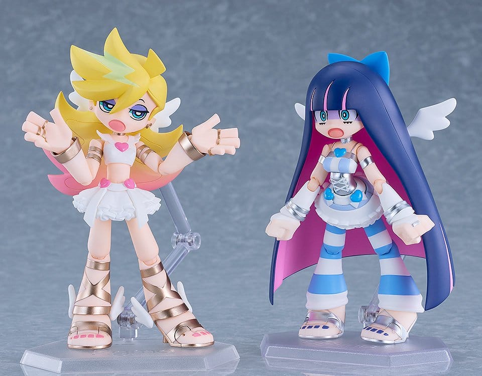 New Panty & Stocking with Garterbelt Figma pack de 2 Figuras Panty & Stocking: Angel ver. 12 cm
