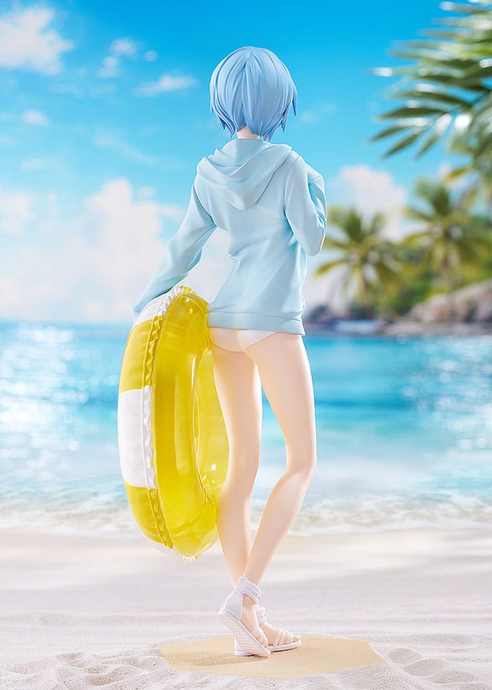 Rebuild of Evangelion Estatua PVC Pop Up Parade L Beach Queens: Rei Ayanami 22 cm