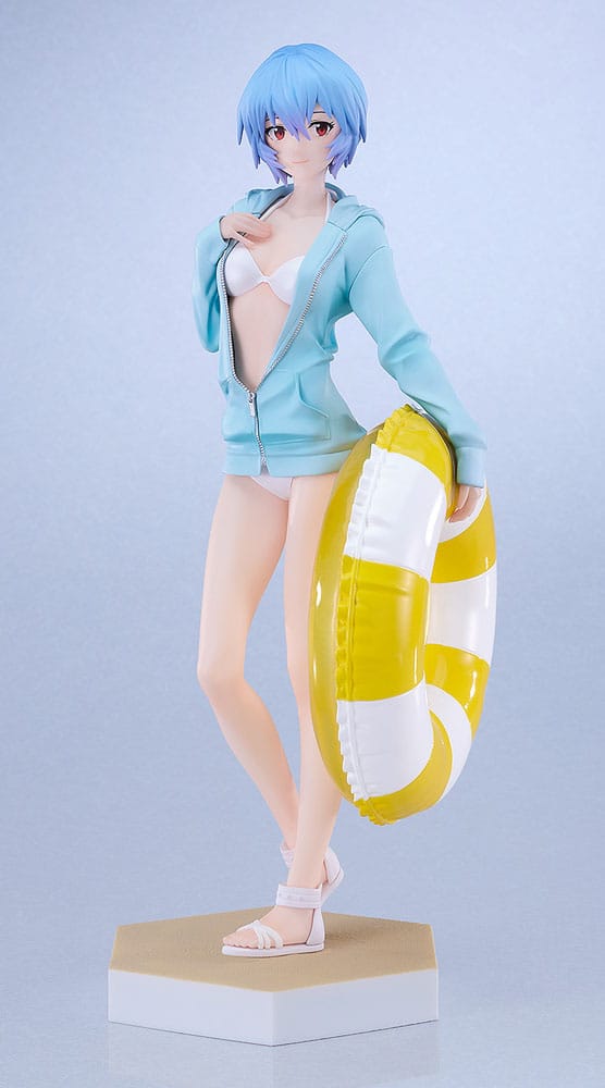 Rebuild of Evangelion Estatua PVC Pop Up Parade L Beach Queens: Rei Ayanami 22 cm