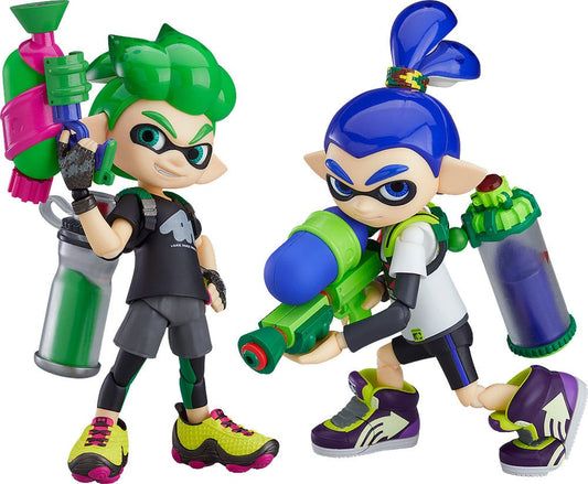 Splatoon/Splatoon 2 Figura Figma Splatoon Boy DX Edition 10 cm