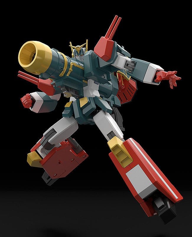 The Brave Express Might Gaine The Gattai Figura Might Gunner + Perfect Option Set 20 cm