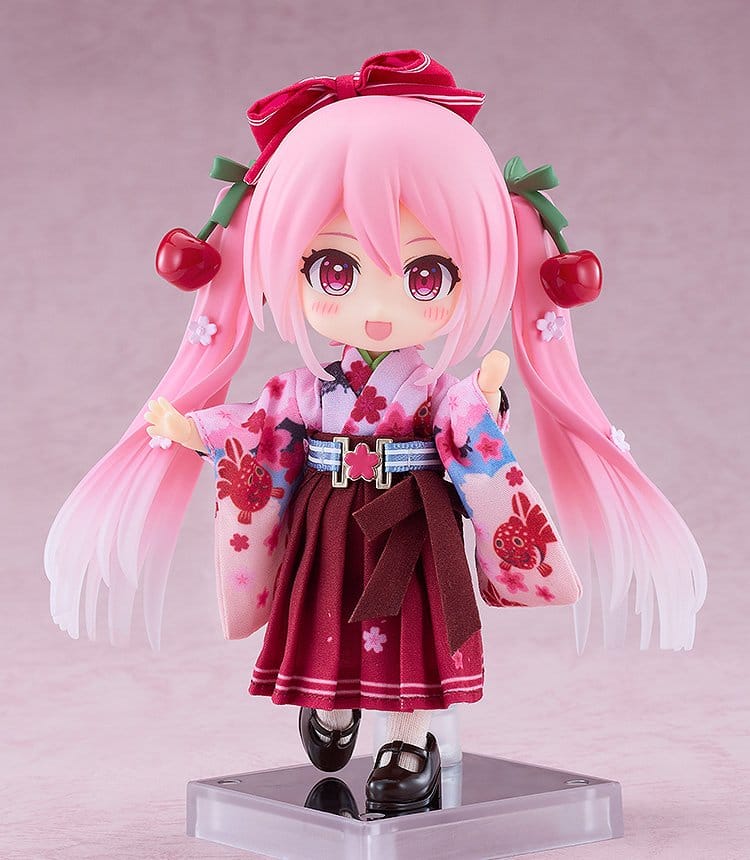 Character Vocal Series 01: Hatsune Miku Accesorios para las Figuras Nendoroid Doll Sakura Miku: Hirohako 2025 Ver. (Hirosaki)