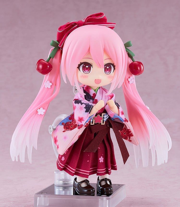 Character Vocal Series 01: Hatsune Miku Accesorios para las Figuras Nendoroid Doll Sakura Miku: Hirohako 2025 Ver. (Hirosaki)