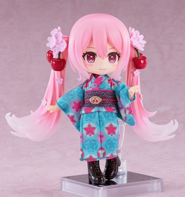 Character Vocal Series 01: Hatsune Miku Accesorios para las Figuras Nendoroid Doll Sakura Miku: Hirohako 2025 Ver. (Hakodate)