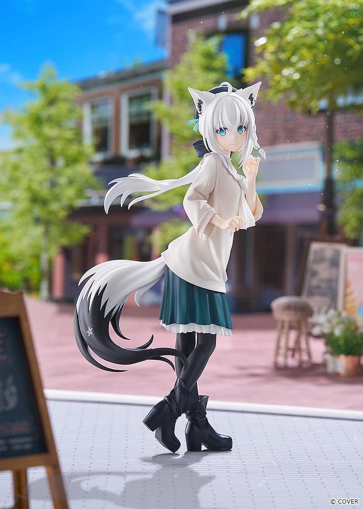 Hololive Production G.S. Collection Figura PVC 1/7 Shirakami Fubuki: Date Style - Casual Outfit Ver. 22 cm