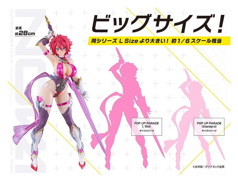 Cutie Honey Nova Pop Up Parade SP Figura PVC Cutie Honey 28 cm