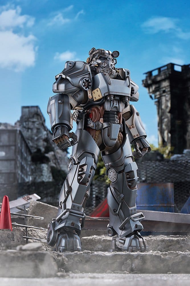Fallout Maqueta Plastic Model Kit Plamatea T-60 Power Armor 20 cm