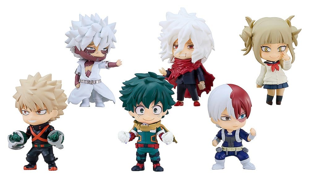 My Hero Academia Nendoroid Surprise Collectible Figures Blind Box Surtido (6)