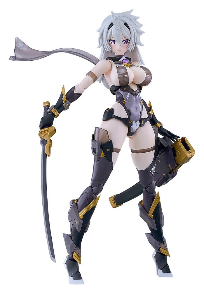 Cutie Honey Nova Maqueta Plastic Model Kit Plamatea Black Honey 17 cm