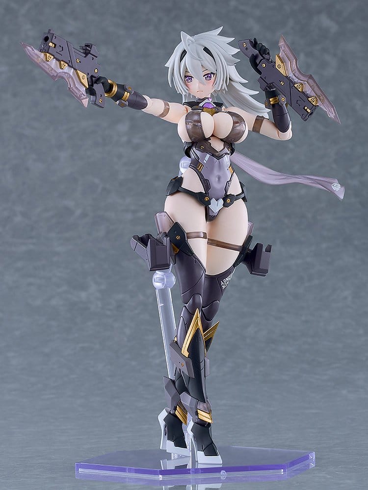 Cutie Honey Nova Maqueta Plastic Model Kit Plamatea Black Honey 17 cm